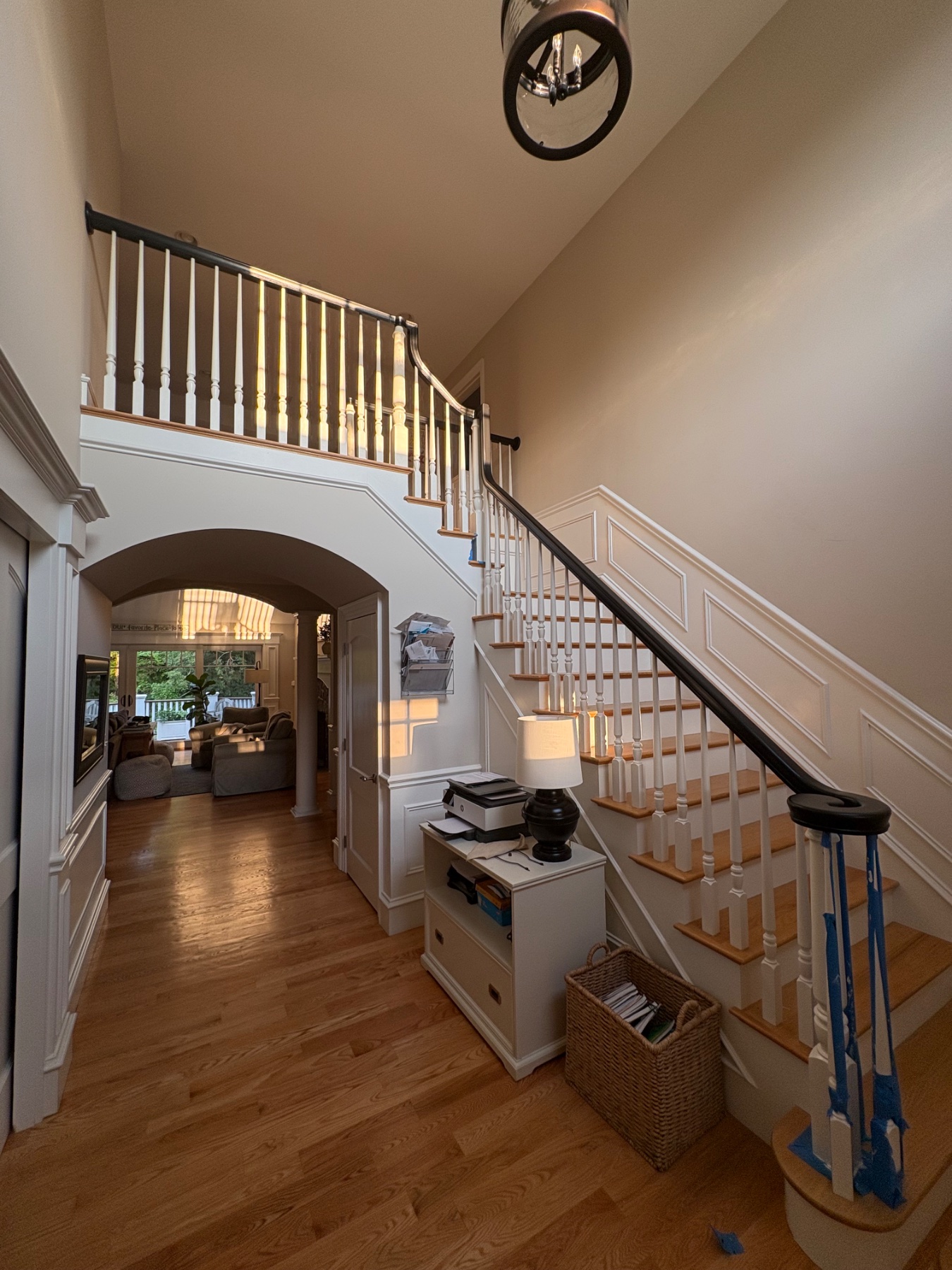 Stairs after.