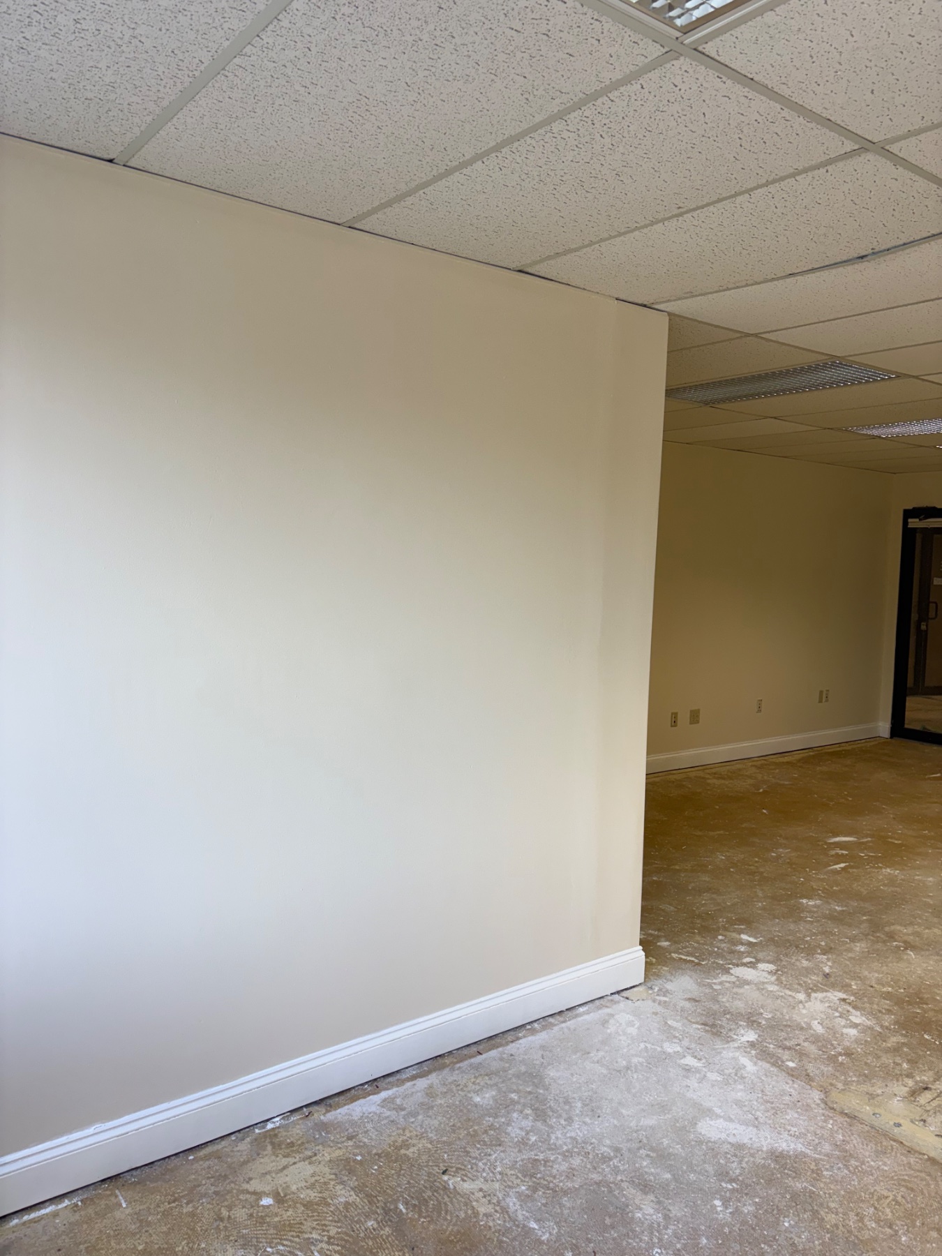 Unit ready for flooring team. 